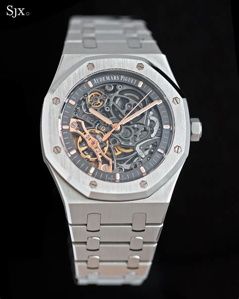 ap skeleton replica|Audemars Piguet Royal Oak Double Balance Wheel Openworked.